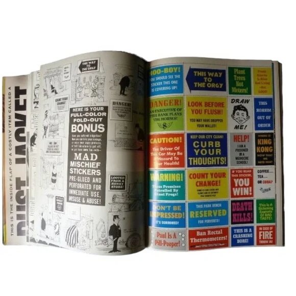 HTF! THE RIDICULOUSLY EXPENSIVE MAD by Gaines and Feldstein 1969 Hardback Book - Picture 11 of 16